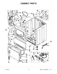 Diagram for 02 - Cabinet Parts