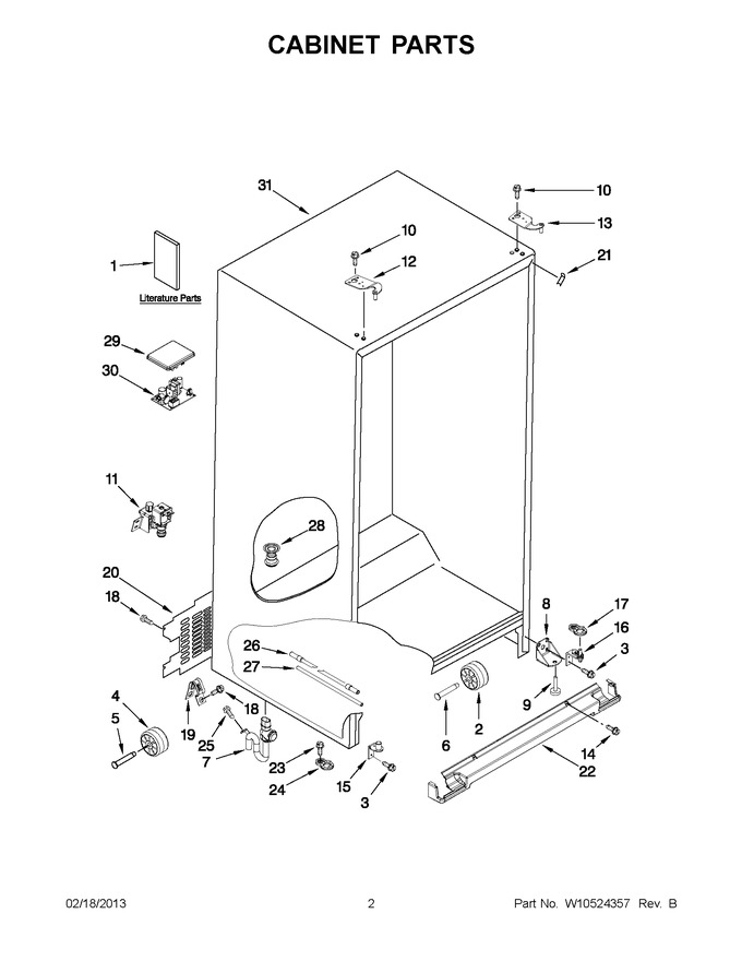 Diagram for MSB27C2XAW00