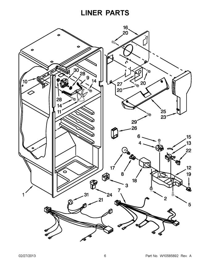 Diagram for A4TXCGFBW00