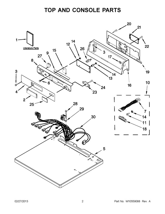 Diagram for MDE18PRAYW0