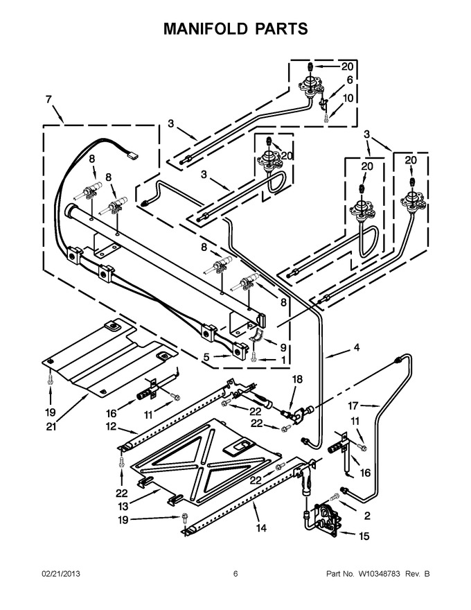 Diagram for MGR7662WW2