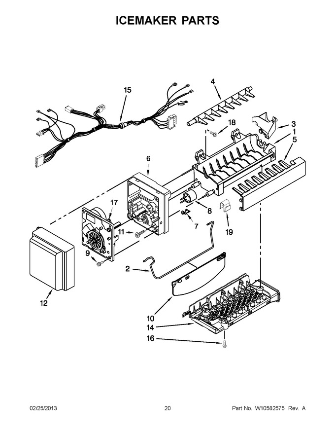 Diagram for 5MFX257AA001