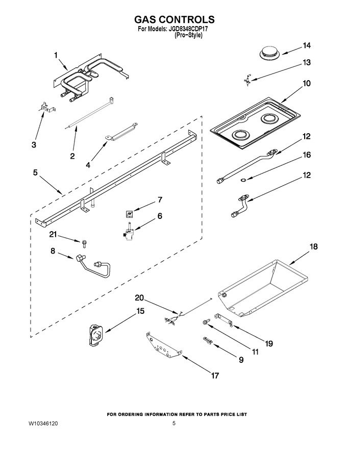 Diagram for JGD8348CDP17