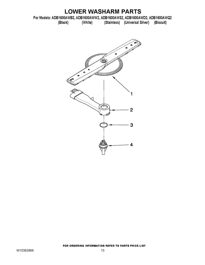 Diagram for ADB1600AWW2