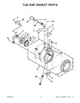Diagram for 05 - Tub And Basket Parts