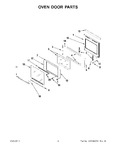Diagram for 02 - Oven Door Parts