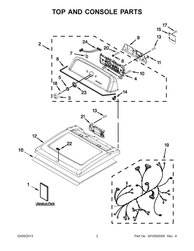 Diagram for MEDX700XW1