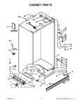 Diagram for 01 - Cabinet Parts