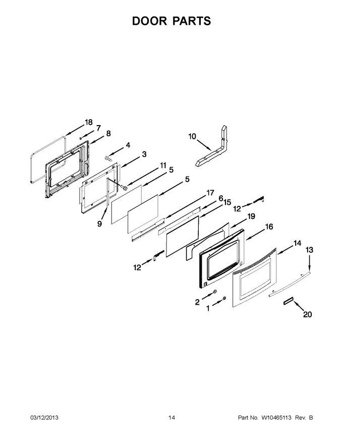 Diagram for JES9860CAW01