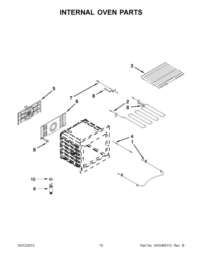 Diagram for JES9860CAW01