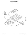 Diagram for 01 - Cooktop Parts