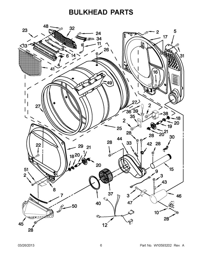 Diagram for MGDX500XW2