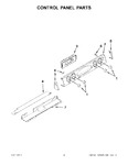 Diagram for 02 - Control Panel Parts