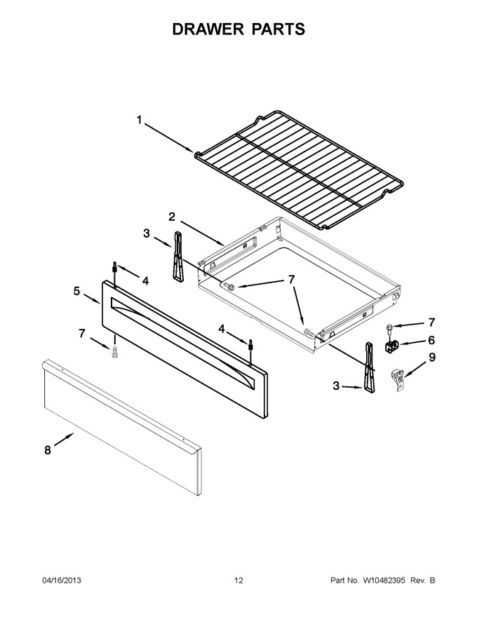 Diagram for MGR7662WW4