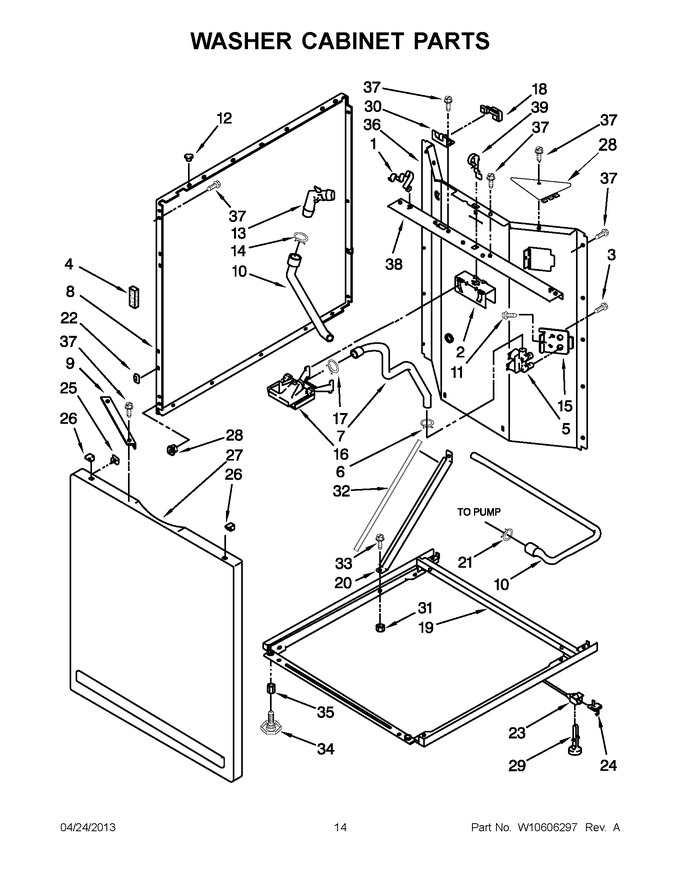 Diagram for MET3800XW1