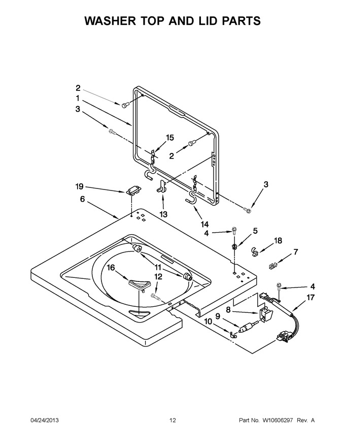 Diagram for MET3800XW1