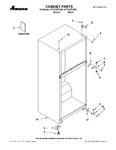 Diagram for 01 - Cabinet Parts