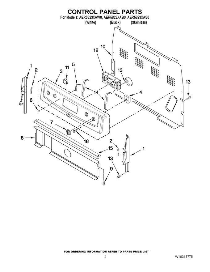 Diagram for AER5823XAB0
