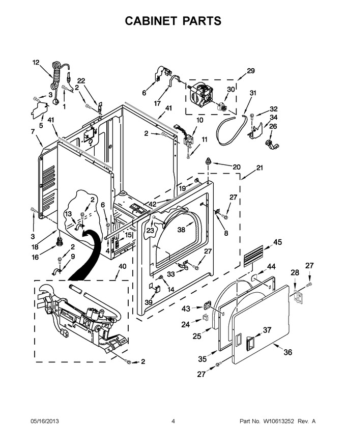 Diagram for MGDC200XW4
