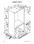 Diagram for 01 - Cabinet Parts