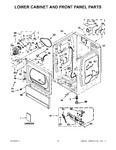 Diagram for 02 - Lower Cabinet And Front Panel Parts