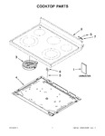 Diagram for 01 - Cooktop Parts