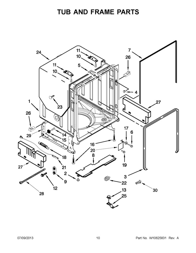Diagram for JDB8700AWS2