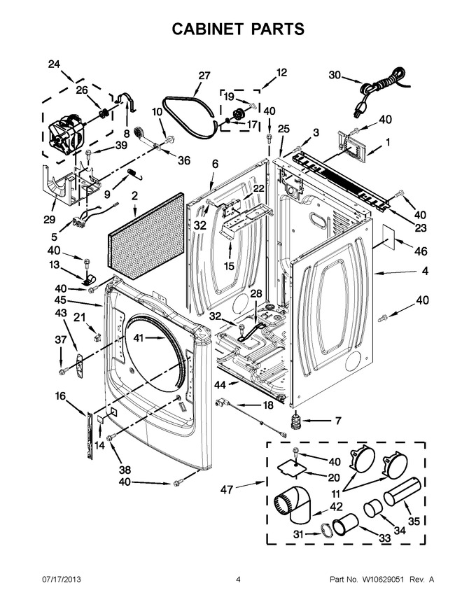 Diagram for MGD4000BW1