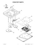 Diagram for 01 - Cooktop Parts