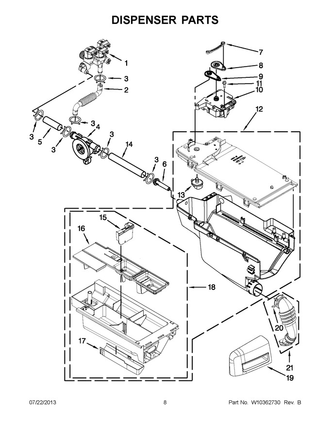Diagram for MHW7000XG0