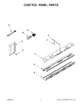 Diagram for 06 - Control Panel Parts