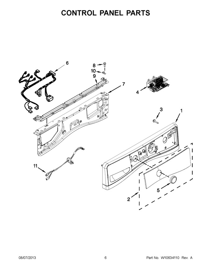 Diagram for NFW5700BW0