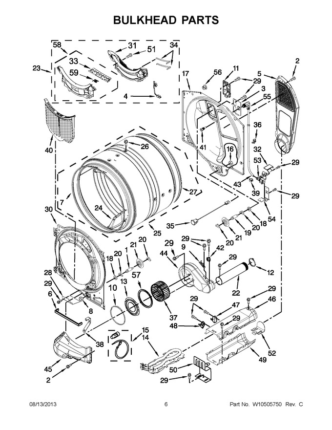 Diagram for YMED7000XG3