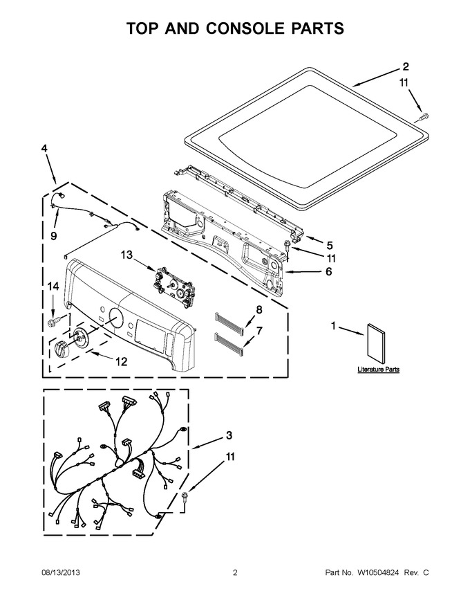 Diagram for MGD7000XW2