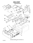 Diagram for 03 - Shelf Parts