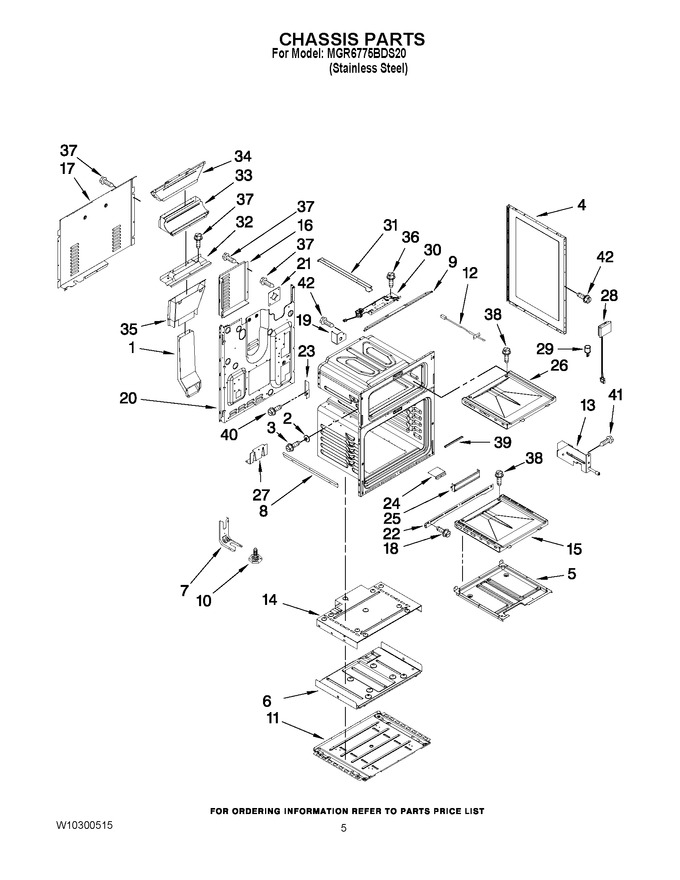Diagram for MGR6775BDS20