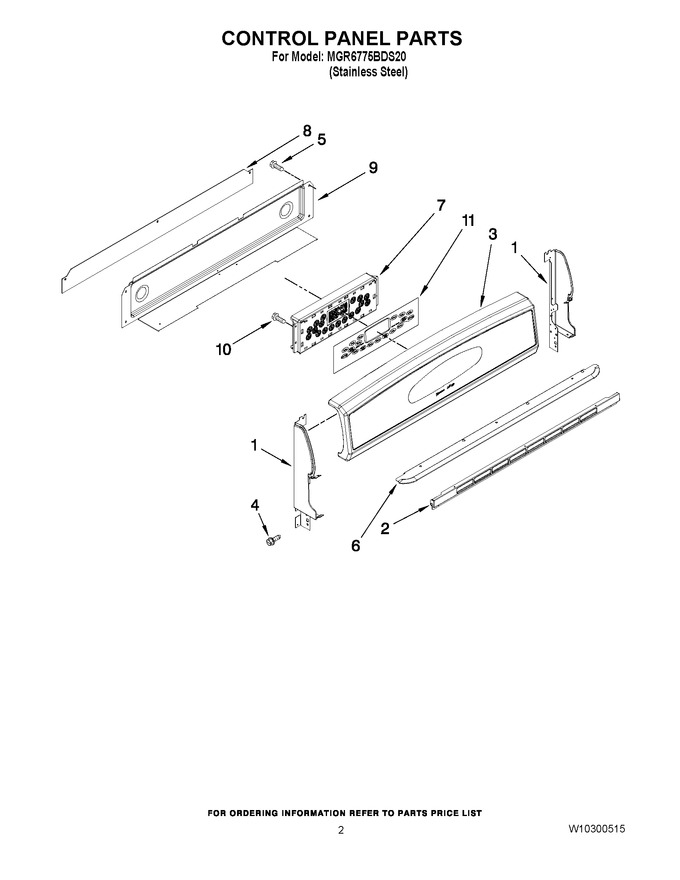 Diagram for MGR6775BDS20