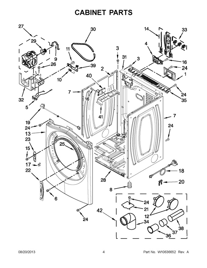 Diagram for YNED5700BW0