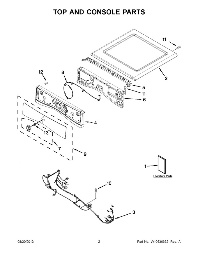 Diagram for YNED5700BW0