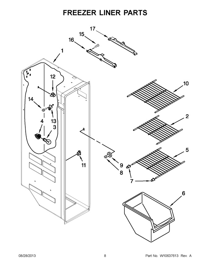 Diagram for ASD2275BRW00