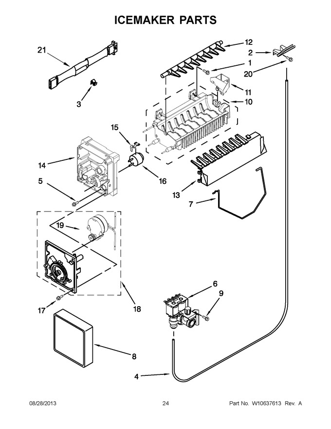 Diagram for ASD2275BRW00
