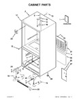 Diagram for 02 - Cabinet Parts