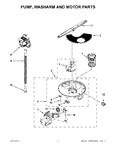 Diagram for 07 - Pump, Washarm And Motor Parts