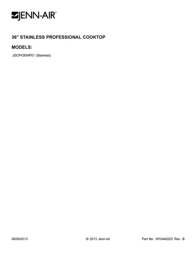 Diagram for JGCP436WP01