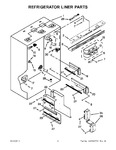 Diagram for 04 - Refrigerator Liner Parts