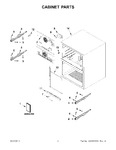 Diagram for 02 - Cabinet Parts