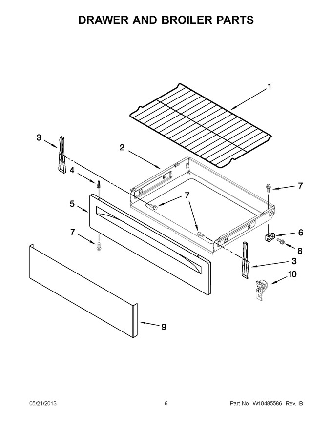 Diagram for YMER7765WS3