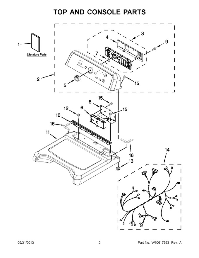 Diagram for MGDB950YW3