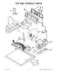 Diagram for 01 - Top And Console Parts