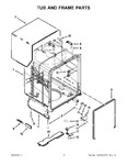 Diagram for 05 - Tub And Frame Parts